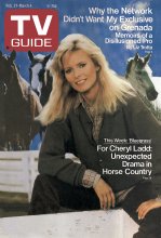 TV Guide cover - Cheryl Ladd - February 27, 1988