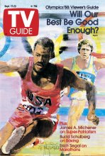 TV Guide cover - Olympics '88 Viewers Guide: Will Our Best Be Good Enough? - September 17, 1988