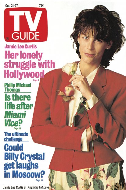 TV Guide cover - Jamie Lee Curtis - October 21, 1989