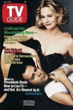 TV Guide cover - Cybill Shepherd, Bruce Willis - January 14, 1989