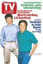 TV Guide cover - Jason Bateman, Kirk Cameron - April 22, 1989