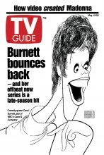 TV Guide cover - Carol Burnett - May 19, 1990