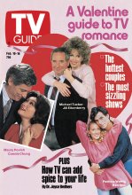 TV Guide cover - Connie Chung, Jill Eikenberry, Ken Olin, Maury Povich, Michael Tucker, Patricia Wettig - February 10, 1990