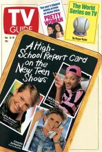 TV Guide cover - Richard Gere, Corin Nemec, Julia Roberts, Charlie Schlatter, Will Smith - October 13, 1990