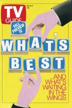 TV Guide cover - Fall Preview What's Best...And What's Waiting In The Wings - October 6, 1990