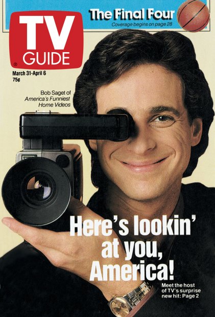 TV Guide cover - Bob Saget - March 31, 1990