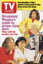 TV Guide cover - Delta Burke, Dixie Carter, Annie Potts, Jean Smart - August 18, 1990