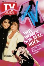 TV Guide cover - Paula Abdul, Janet Jackson, Madonna - September 1, 1990
