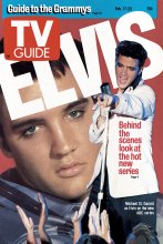 TV Guide cover - Elvis Presley, Michael St. Gerard - February 17, 1990