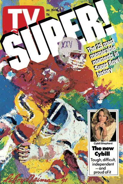 TV Guide cover - Cybill Shepherd - January 26, 1991