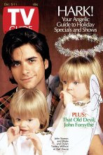 TV Guide cover - John Stamos, Blake Tuomy-Wilhoit, Dylan Tuomy-Wilhoit - December 5, 1992
