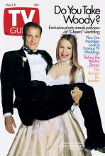 TV Guide cover - Woody Harrelson, Jackie Swanson - May 2, 1992