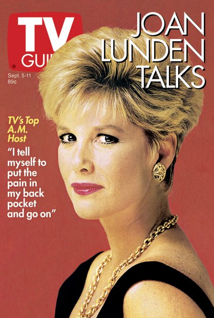 TV Guide cover - Joan Lunden - September 5, 1992
