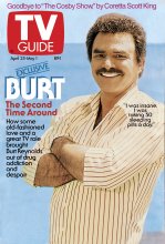 TV Guide cover - Burt Reynolds - April 25, 1992