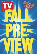 TV Guide cover - Fall Preview - September 12, 1992