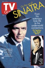 TV Guide cover - Philip Casnoff, Frank Sinatra - November 7, 1992