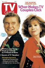 TV Guide cover - Kathie Lee Gifford, Regis Philbin - February 15, 1992