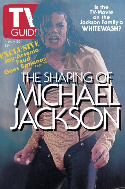 TV Guide cover - Michael Jackson - November 14, 1992