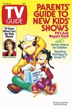 TV Guide cover - Kathie Lee Gifford, Goofy, Max - October 24, 1992