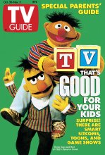 TV Guide cover - Bert, Ernie - October 30, 1993
