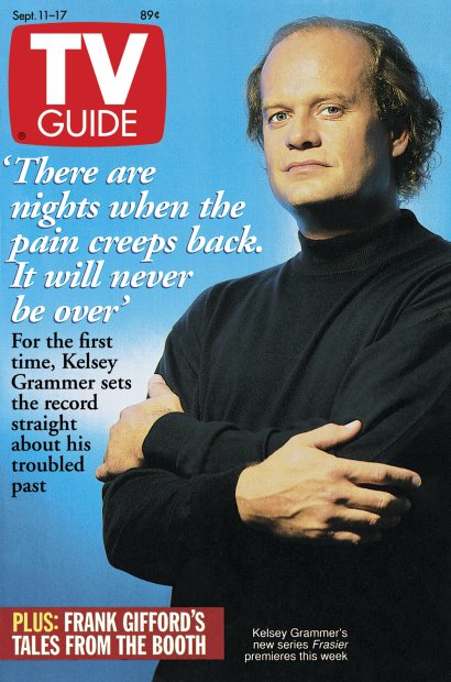 TV Guide cover - Kelsey Grammer - September 11, 1993
