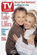 TV Guide cover - Genie Francis, Anthony Geary - October 16, 1993