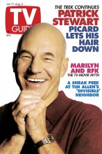 TV Guide cover - Patrick Stewart - July 31, 1993