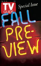 TV Guide cover - Fall Preview - September 18, 1993