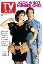 TV Guide cover - Tim Allen, Patricia Richardson - April 24, 1993
