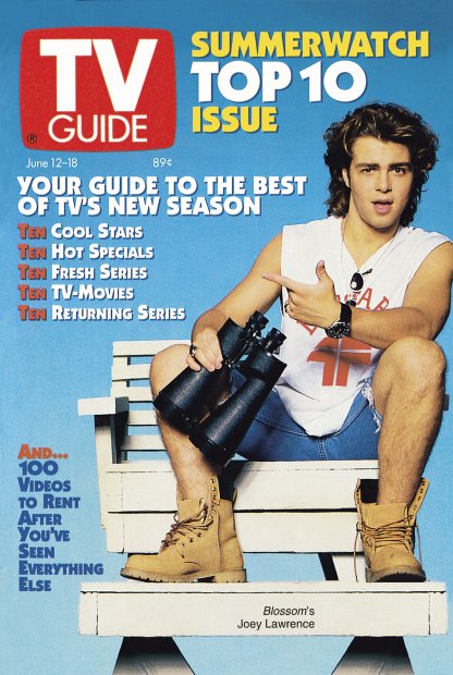 TV Guide cover - Joey Lawrence - June 12, 1993