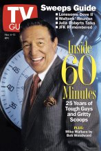 TV Guide cover - Mike Wallace - November 6, 1993