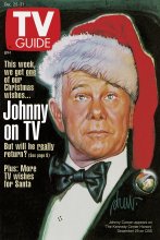 TV Guide cover - Johnny Carson - December 25, 1993