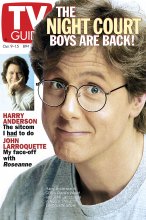 TV Guide cover - Harry Anderson, John Larroquette - October 9, 1993