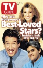 TV Guide cover - Tim Allen, Jay Leno, Jane Seymour - June 25, 1994