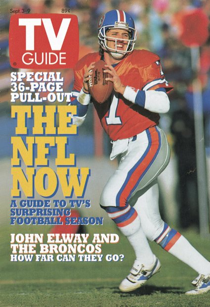 TV Guide cover - John Elway - September 3, 1994