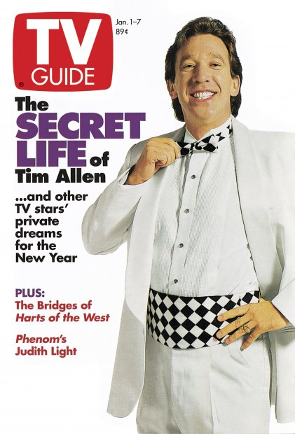 TV Guide cover - Tim Allen - January 1, 1994