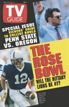 TV Guide cover - Kerry Collins, Joe Paterno - December 31, 1994