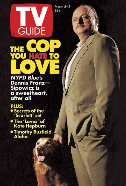 TV Guide cover - Caesar, Dennis Franz - March 5, 1994