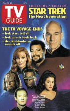 TV Guide cover - LeVar Burton, Michael Dorn, Jonathan Frakes, Gates McFadden, Marina Sirtis, Brent Spiner, Patrick Stewart - May 14, 1994