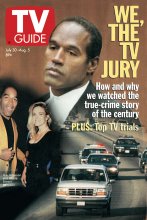 TV Guide cover - Nicole Brown Simpson, O.J. Simpson - July 30, 1994