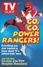 TV Guide cover - Red Power Ranger - July 9, 1994