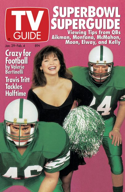 TV Guide cover - Valerie Bertinelli - January 29, 1994