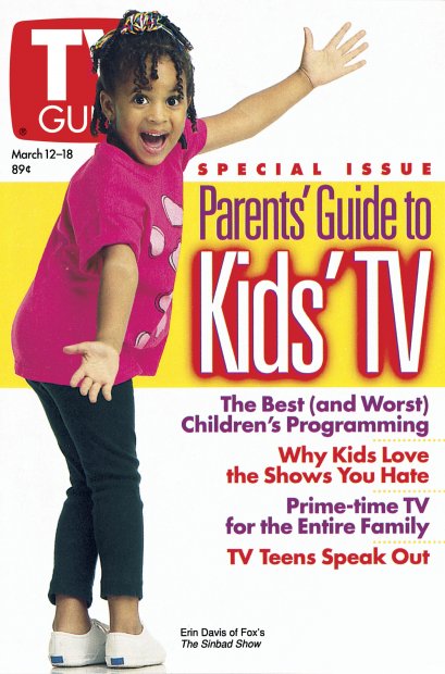 TV Guide cover - Erin Davis - March 12, 1994