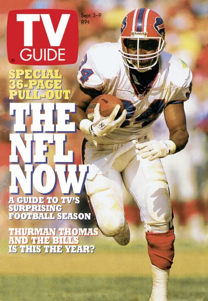 TV Guide cover - Thurman Thomas - September 3, 1994
