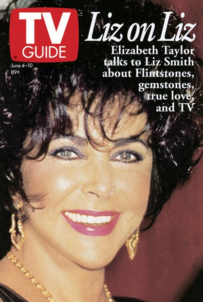 TV Guide cover - Elizabeth Taylor - June 4, 1994