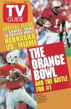 TV Guide cover - Frank Costa, Lawrence Phillips - December 31, 1994