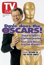 TV Guide cover - David Letterman - March 25, 1995