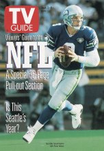 TV Guide cover - Rick Mirer - September 2, 1995