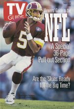 TV Guide cover - Heath Shuler - September 2, 1995