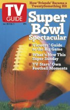 TV Guide cover - Super Bowl Spectacular - January 28, 1995